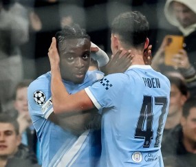 （外代二线）足球——欧冠联赛：曼城胜多特蒙德